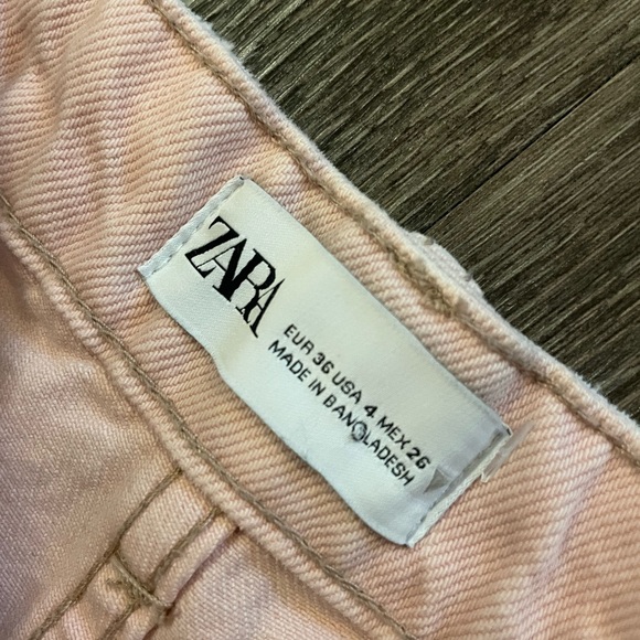 Zara Size 4 Pink shorts. Worn once! - Picture 3 of 5